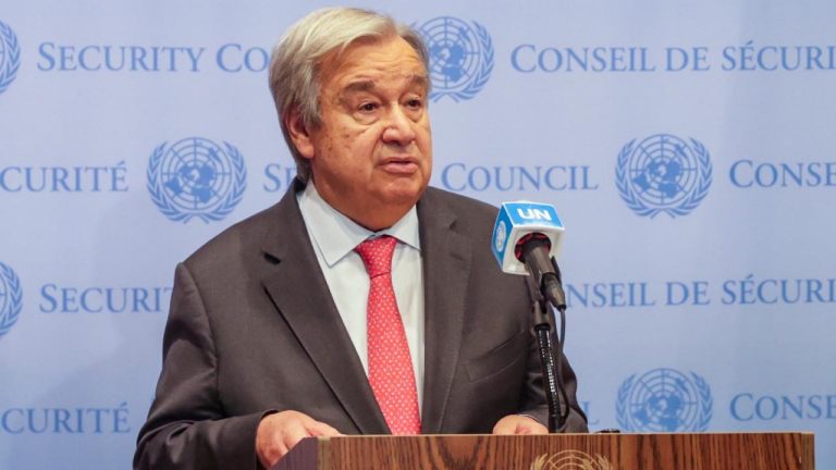 Guterres’ten katil İsrail’in Gazze’ye yönelik planına dair uyarı
