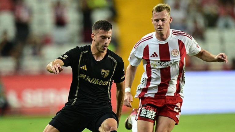 Son Dakika Spor Haberi | Antalyaspor ile Kayserispor yenişemedi