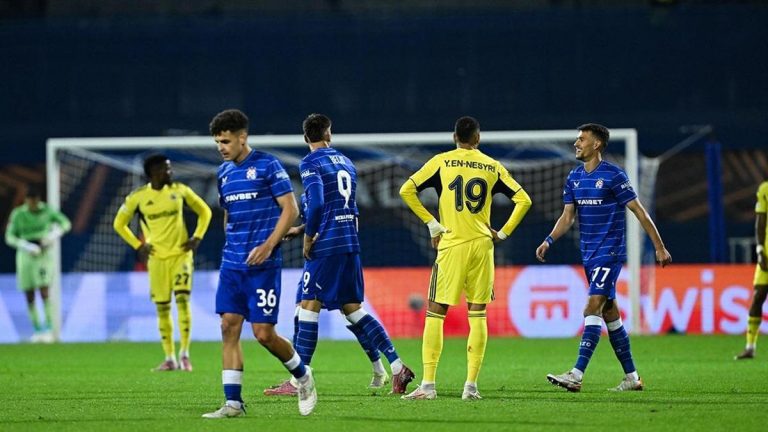 Dinamo Zagreb 3-1 Fenerbahçe Maç Özeti | Temsilcimiz, Avrupa macerasına kötü başladı
